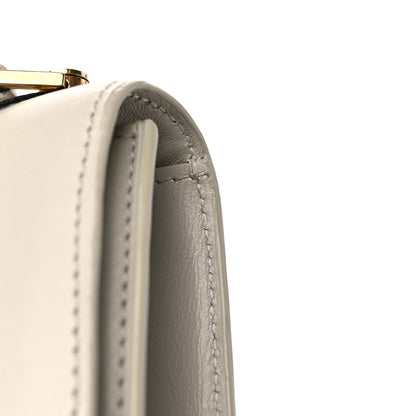 Saint Laurent Smooth Calfskin Carre Satchel Crema Soft 18 of 19