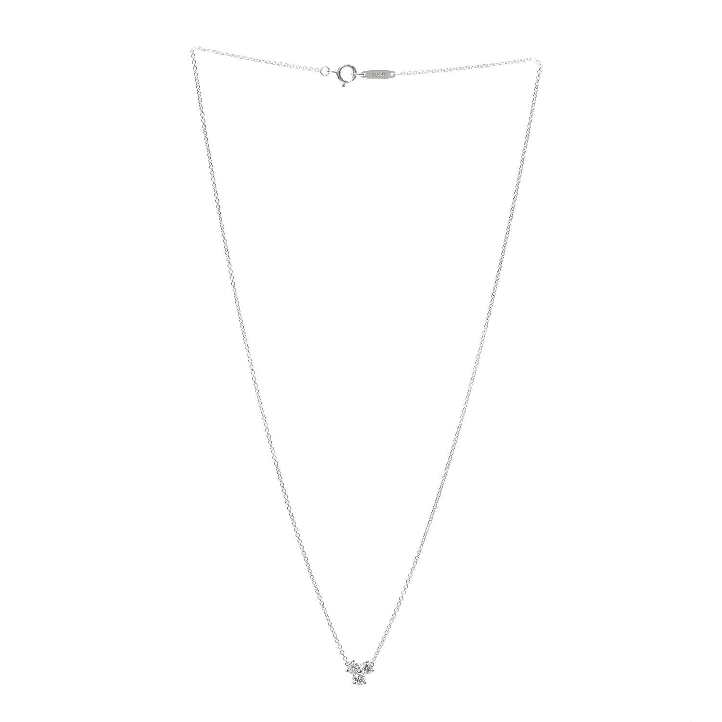 Platinum Diamond .30ctw Aria Pendant Necklace