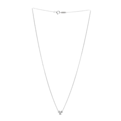 Tiffany Platinum Diamond .30ctw Aria Pendant Necklace 3 of 5