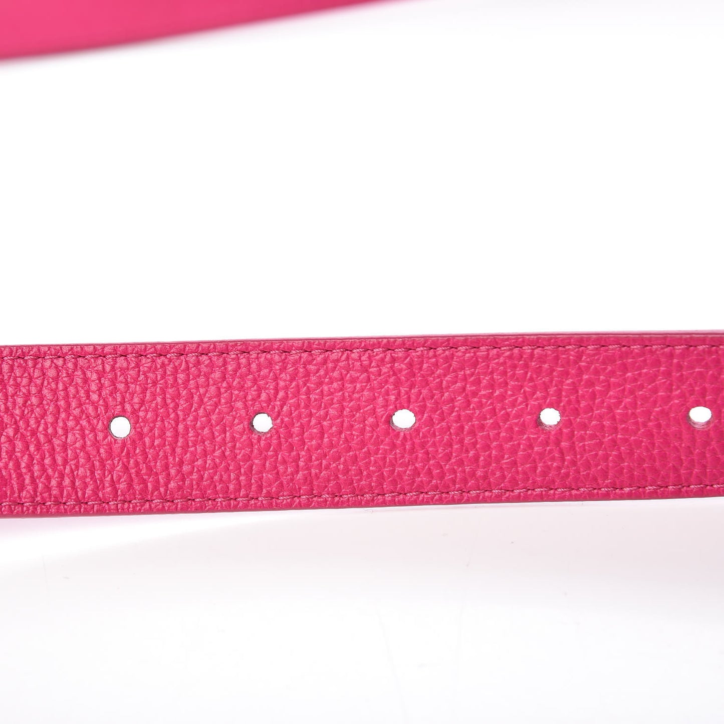 Taurillon Calfskin Essential V 30mm Belt 85 34 Fuchsia