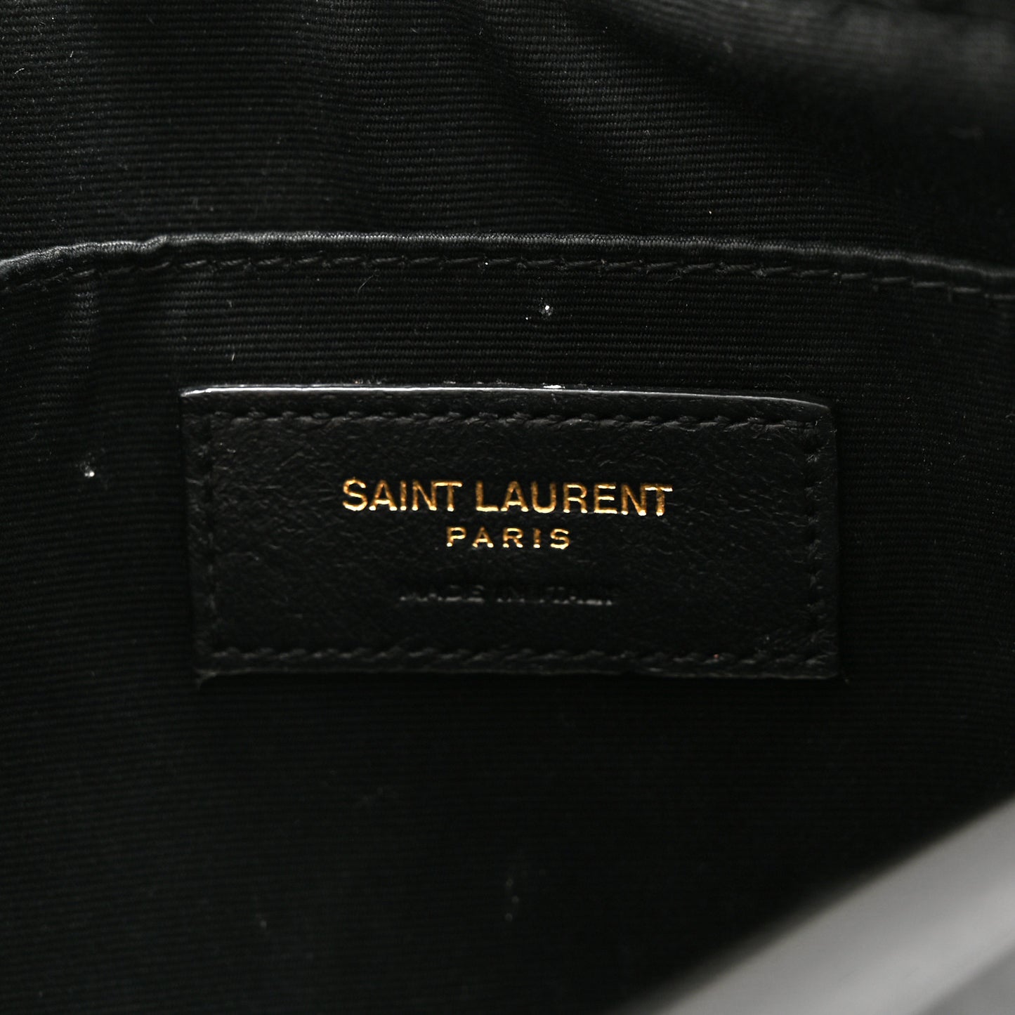 Calfskin Matelasse Monogram Lou Camera Bag Black