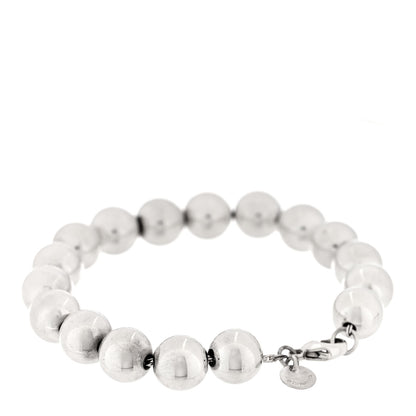 Tiffany Sterling Silver 10mm HardWear Ball Bracelet 2 of 3