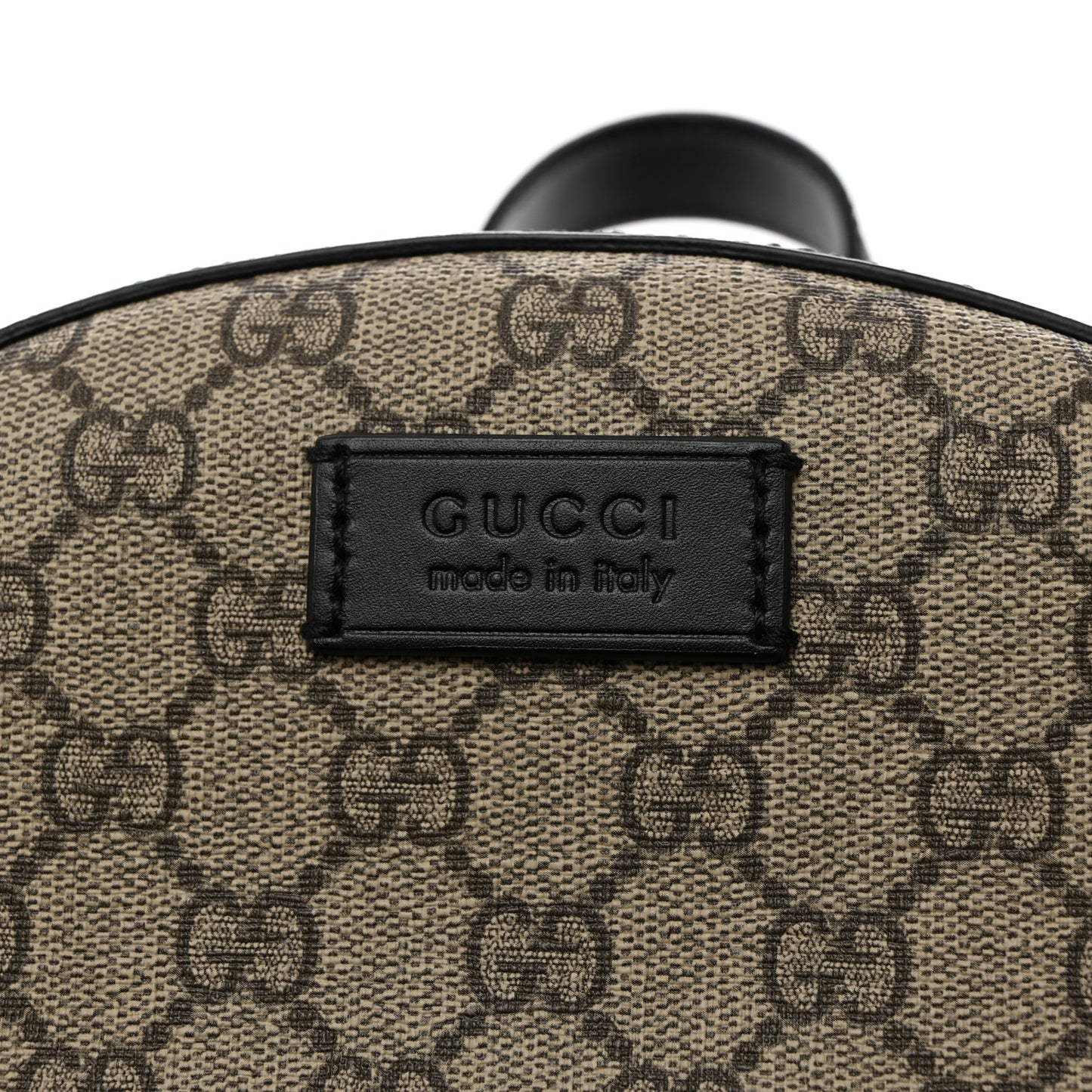 GG Supreme Monogram Small Eden Day Backpack Black