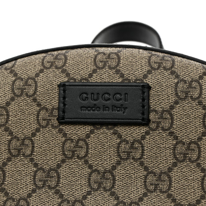 Gucci GG Supreme Monogram Small Eden Day Backpack Black 7 of 11