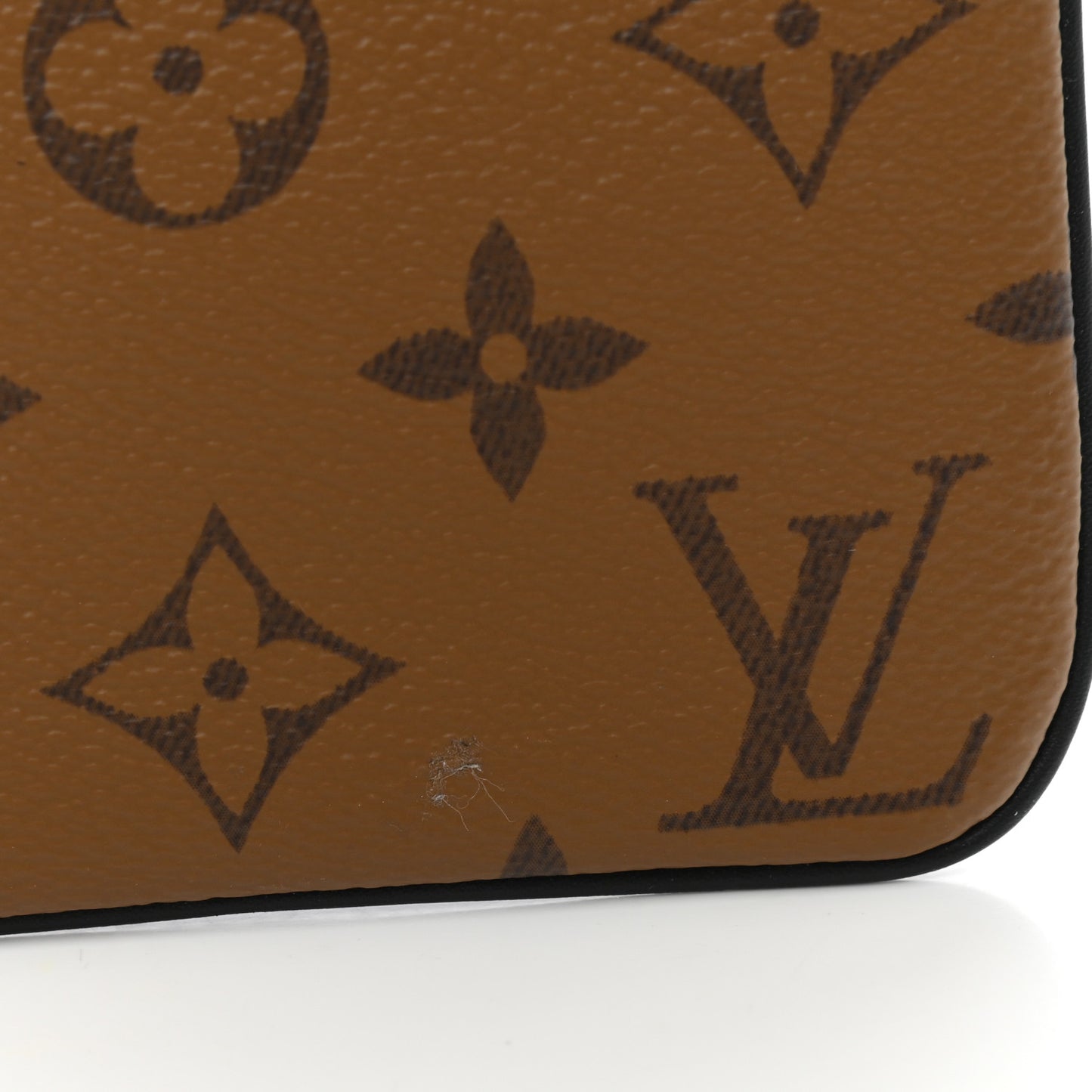 Reverse Monogram Trio Square Pouch
