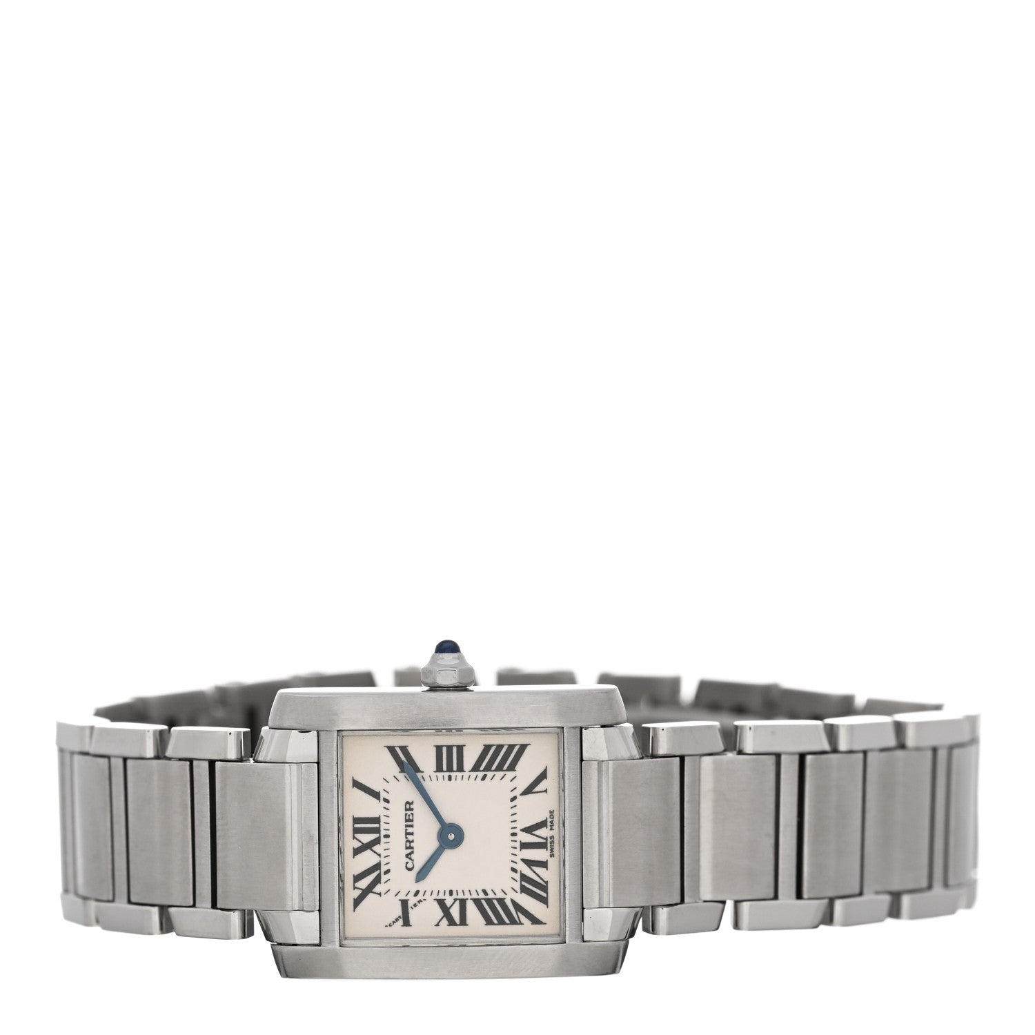 Cartier Stainless Steel 20mm Tank Francaise Quartz Watch 2 of 4
