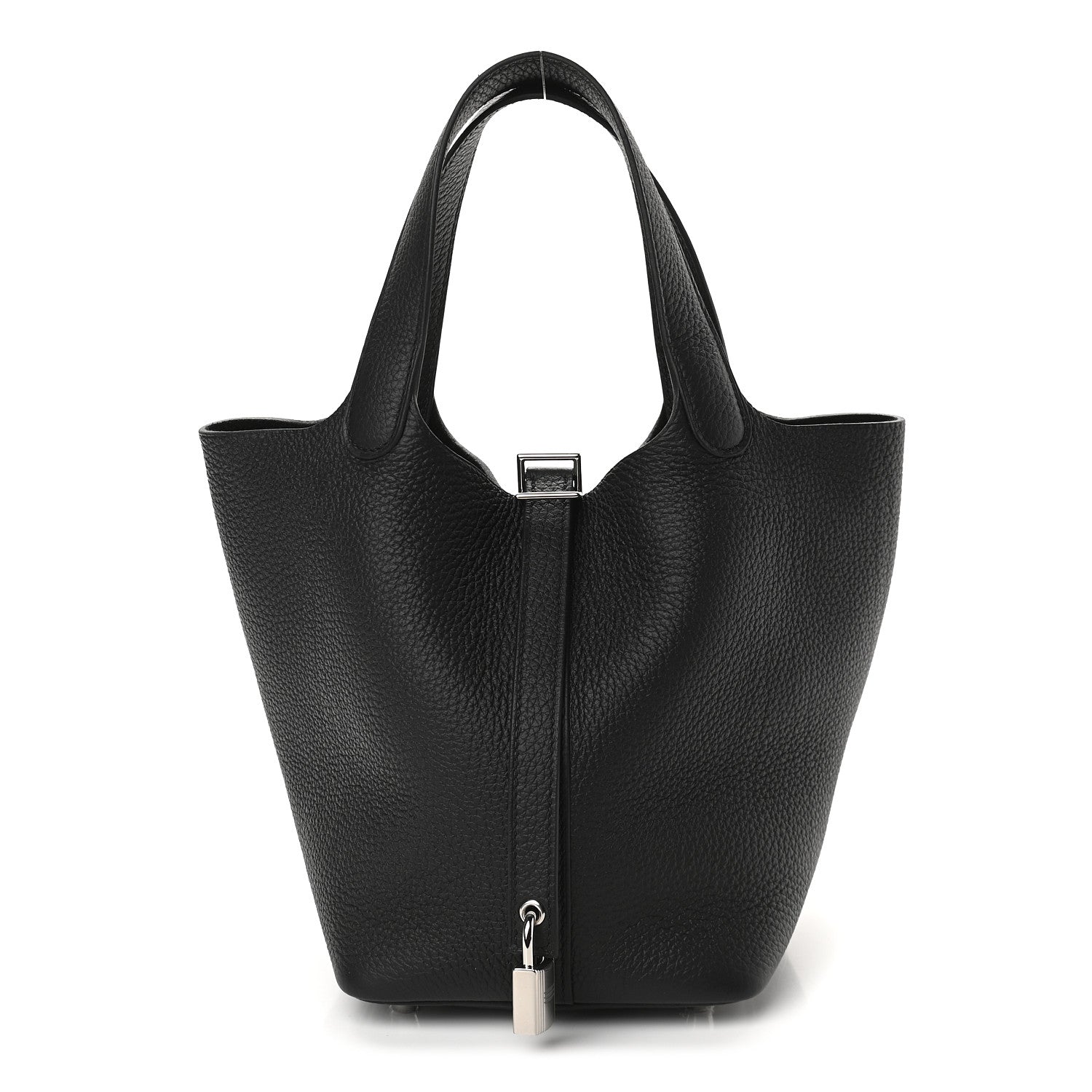 Hermes Taurillon Clemence Picotin Lock 18 PM Black 1 of 9