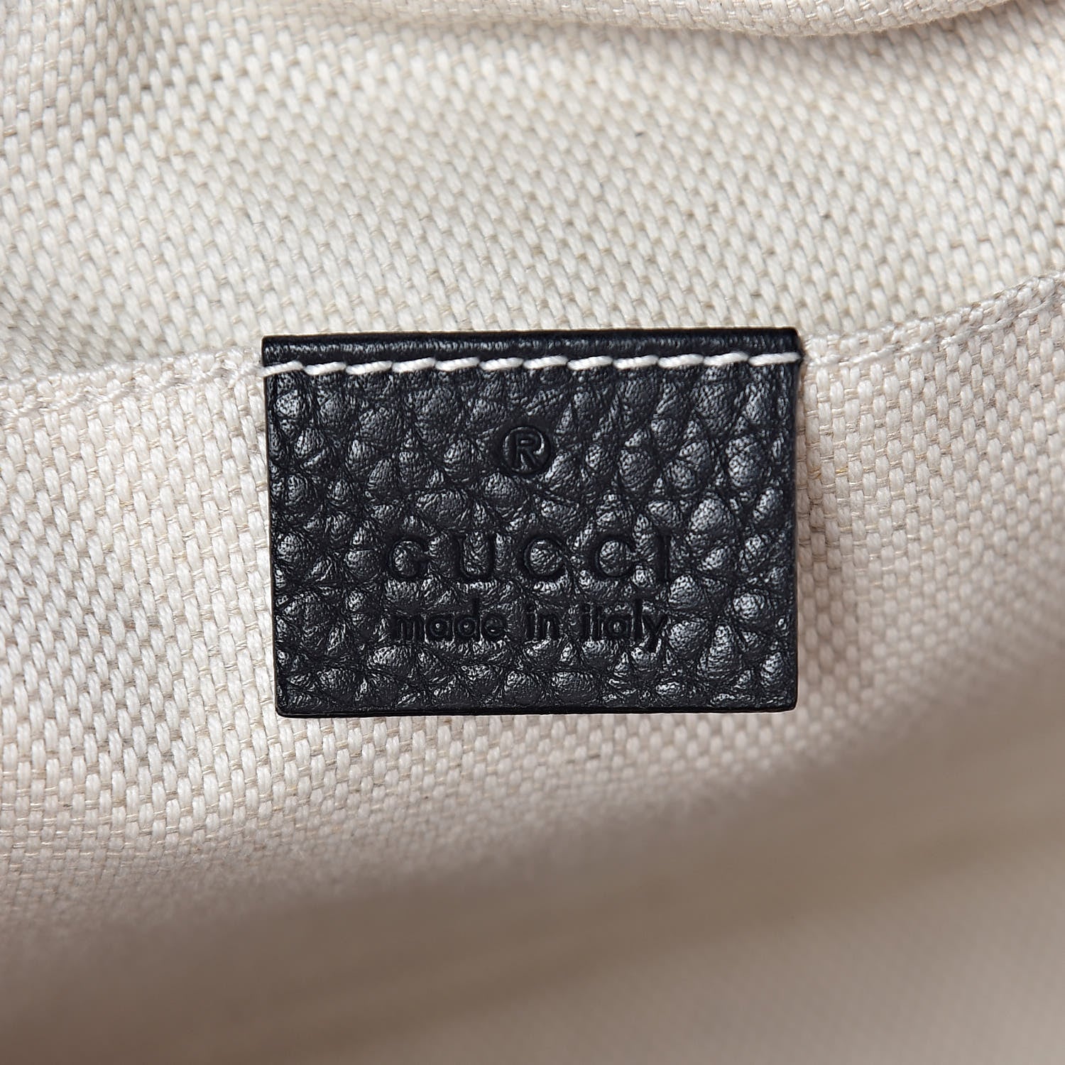 Gucci Pebbled Calfskin Small Soho Disco Bag Black 6 of 9