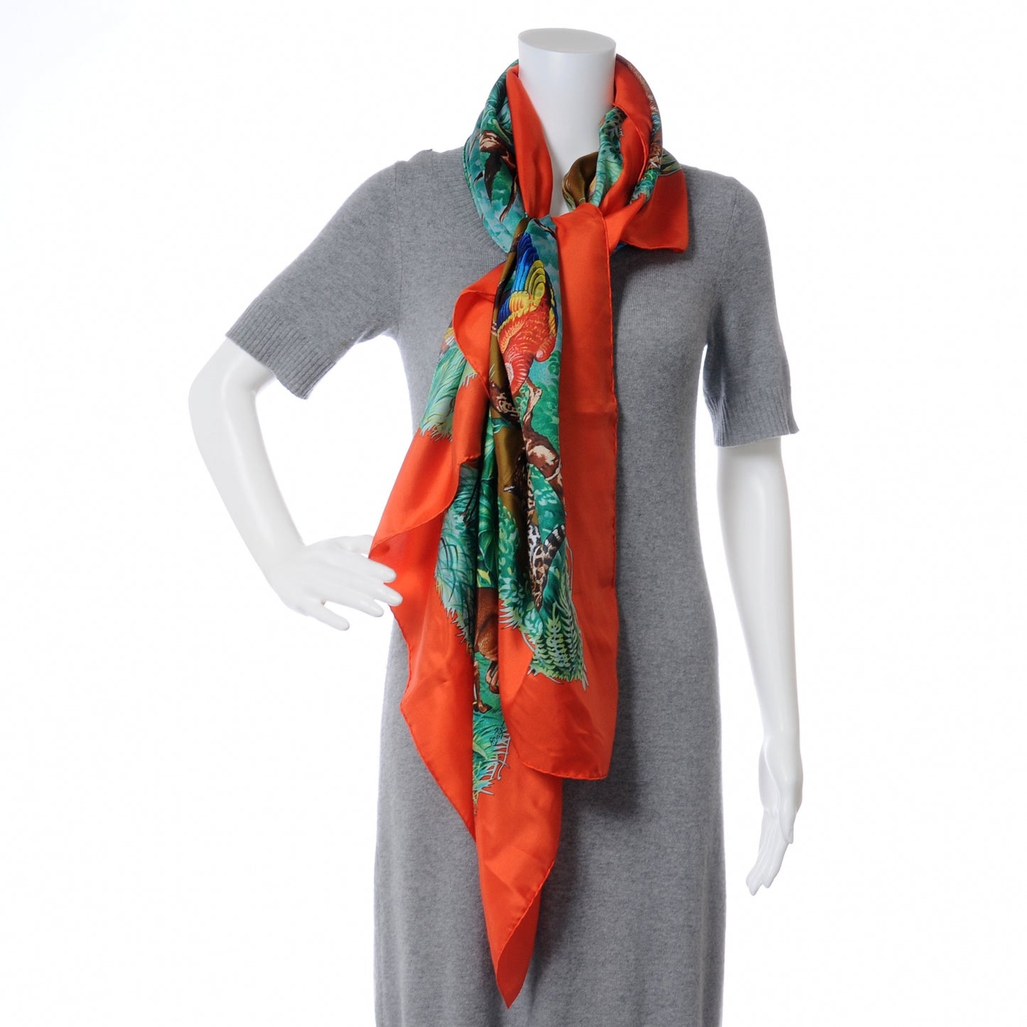 Summer Silk Equateur Scarf Shawl 140