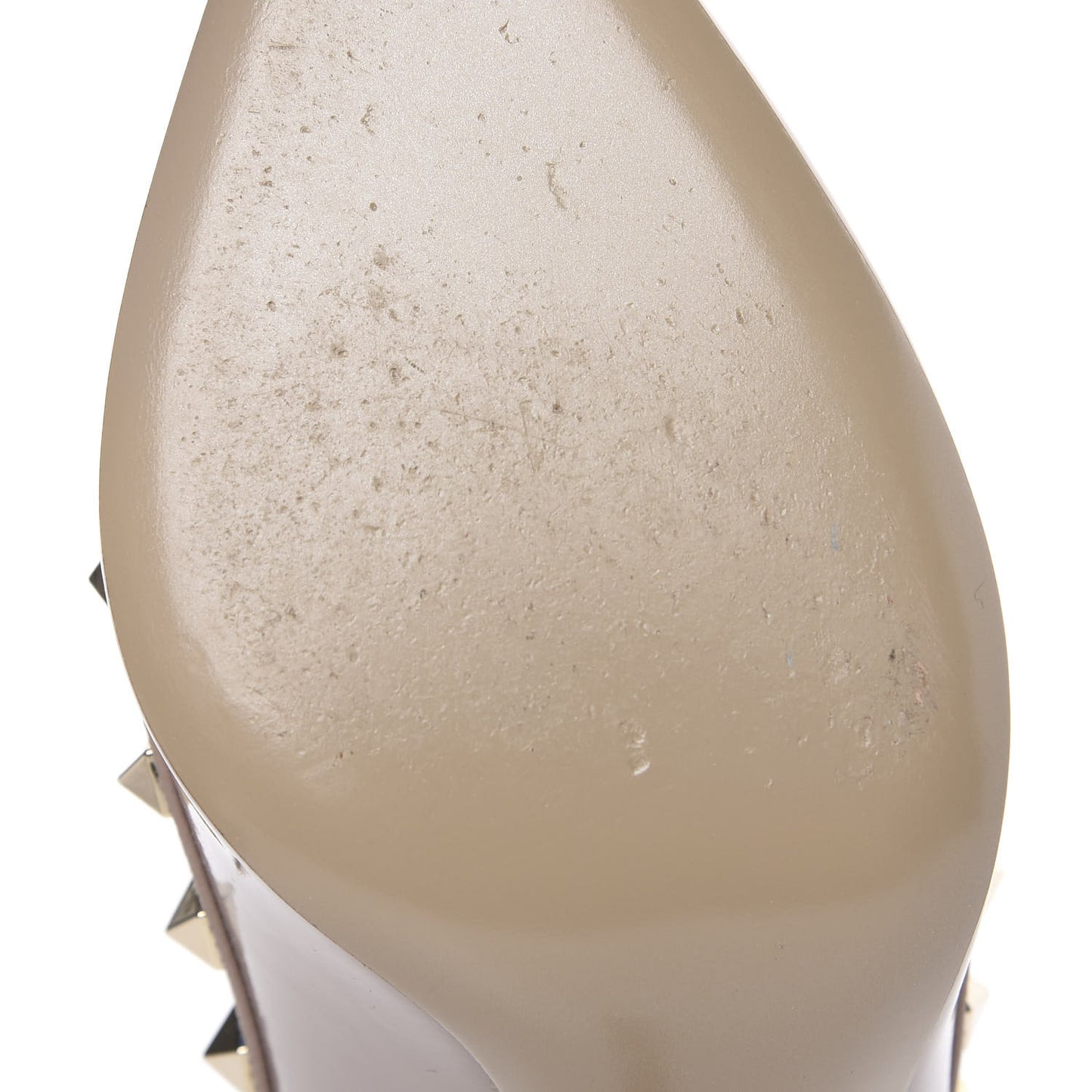 Patent Rockstud 100mm Pumps 38.5 Poudre