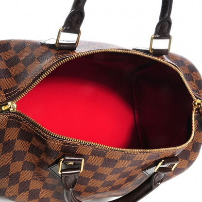 Louis Vuitton Damier Ebene Speedy Bandouliere 30 5 of 7