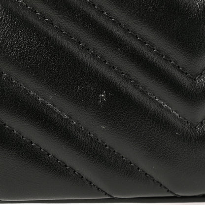 Gucci Calfskin Matelasse GG Marmont Multi-Use Mini Bag 85 34 Black Perfect Pink Mystic White 17 of 17