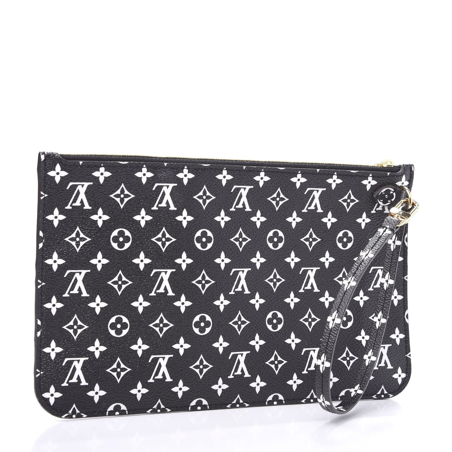 Monogram Giant Jungle Neverfull MM GM Pochette Black