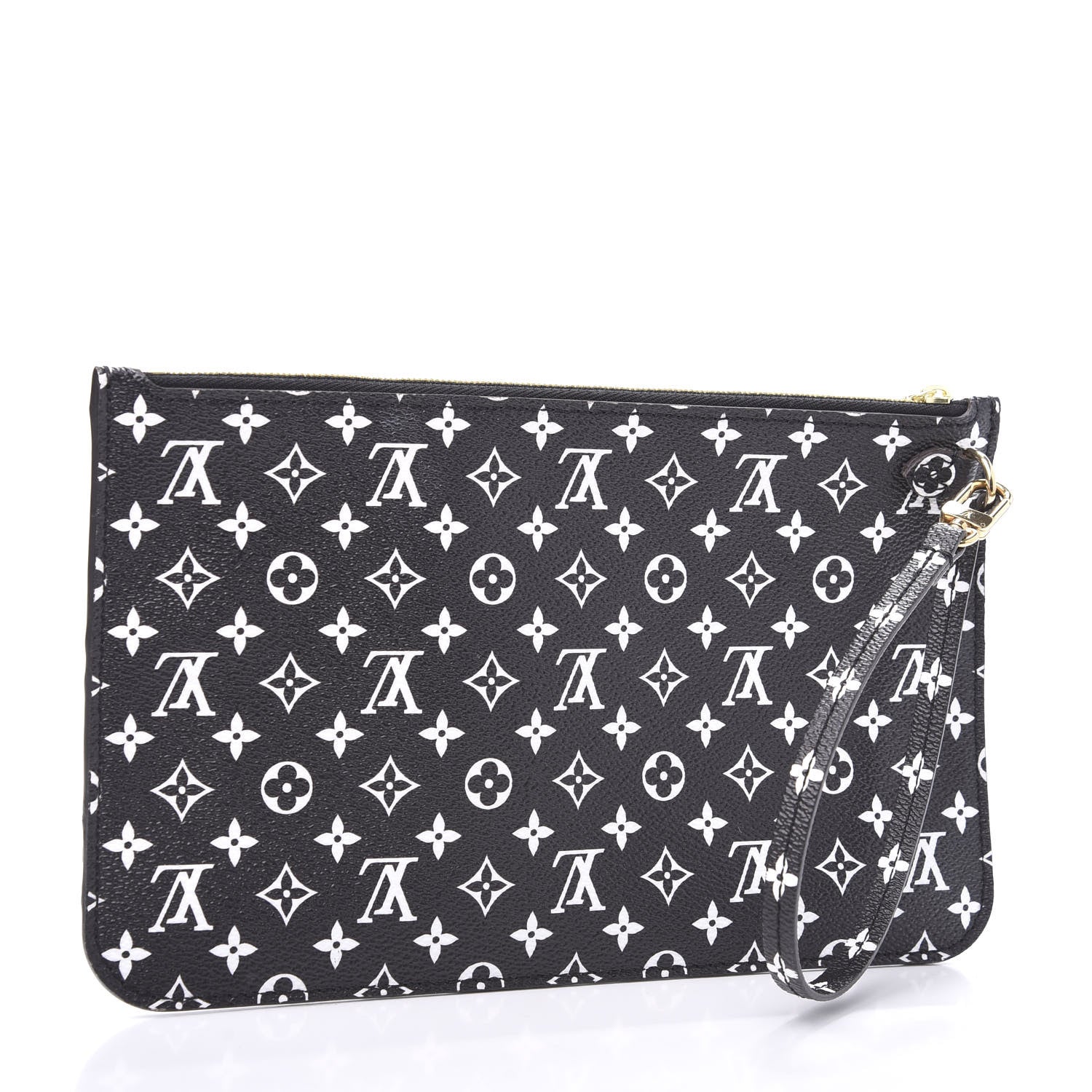 Louis Vuitton Monogram Giant Jungle Neverfull MM GM Pochette Black 3 of 7