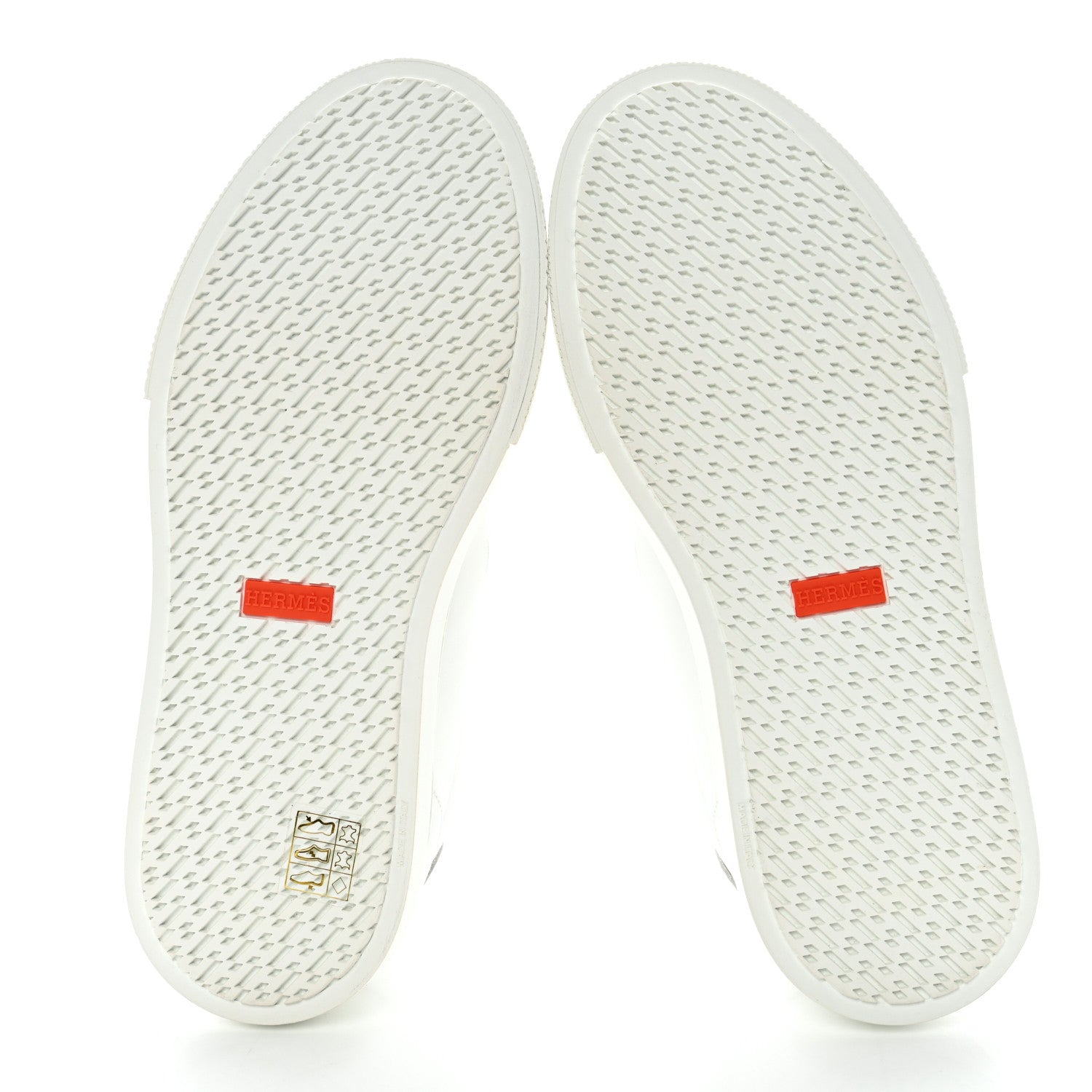 Hermes Calfskin Day Sneakers 37 White 5 of 8
