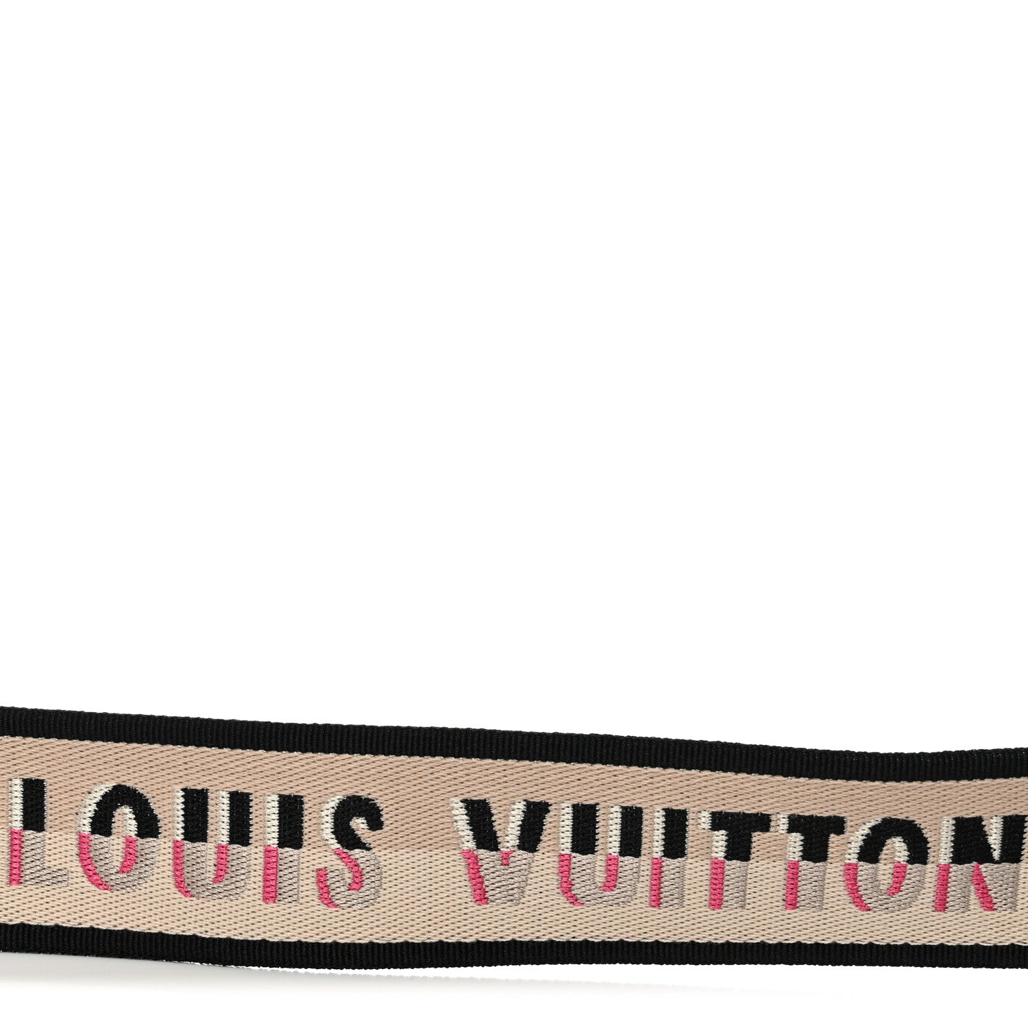 Louis Vuitton Jacquard Speedy Bandouliere 20 Shoulder Strap Black 3 of 4