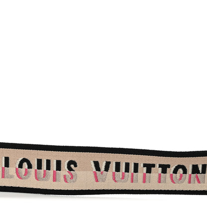 Louis Vuitton Jacquard Speedy Bandouliere 20 Shoulder Strap Black 3 of 4
