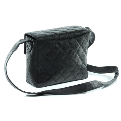 Chanel Caviar Shoulder Bag Black 3 of 8