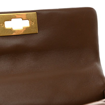 Valentino Garavani Nappa Roman Stud Shoulder Bag Teak Brown 10 of 12