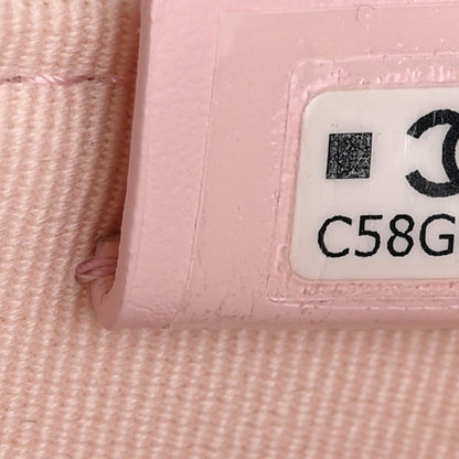 Chanel Caviar Quilted Top Handle Slim Vanity With Chain Light Pink 7 of 11
