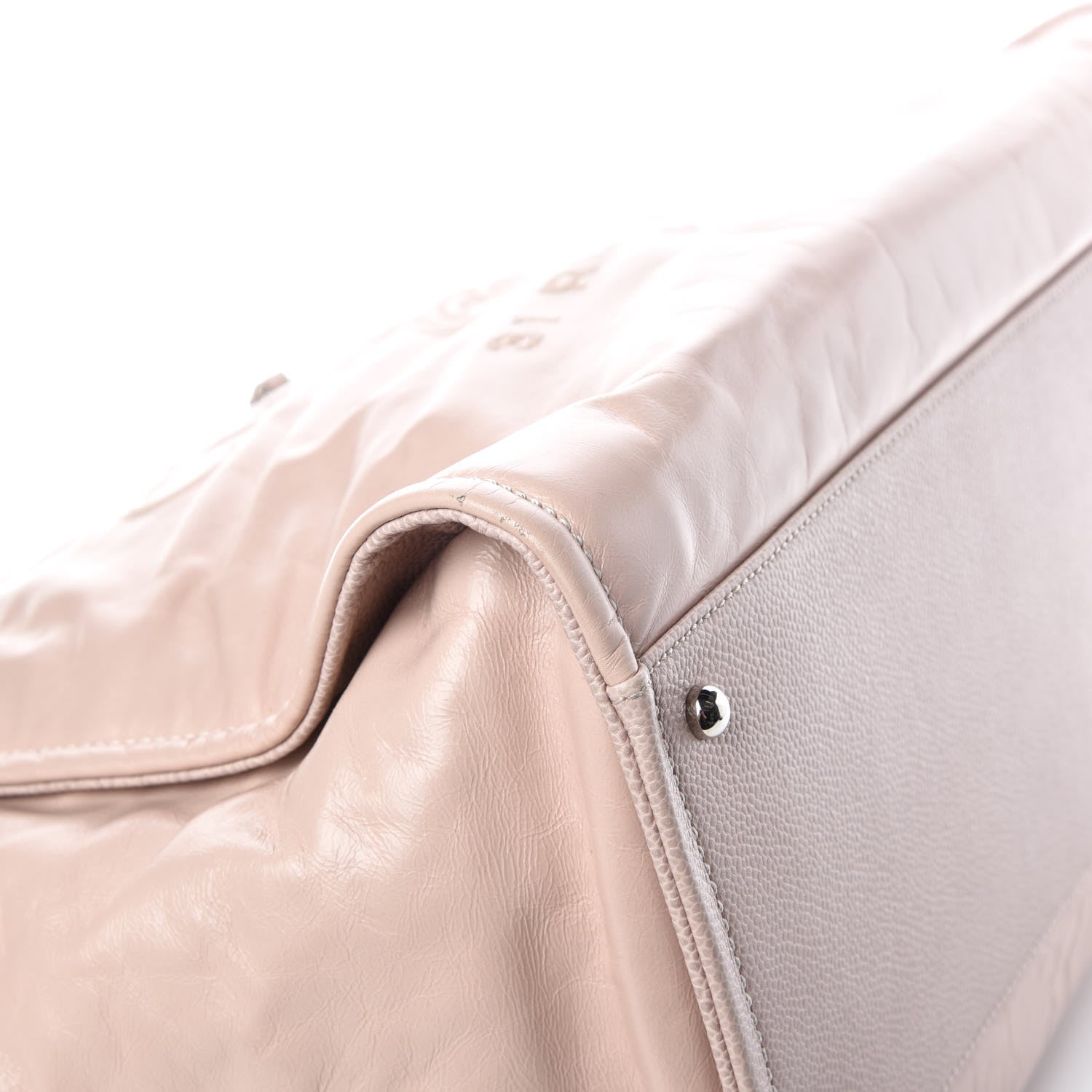Chanel Glazed Calfskin Large Deauville Tote Light Pink 9 of 12