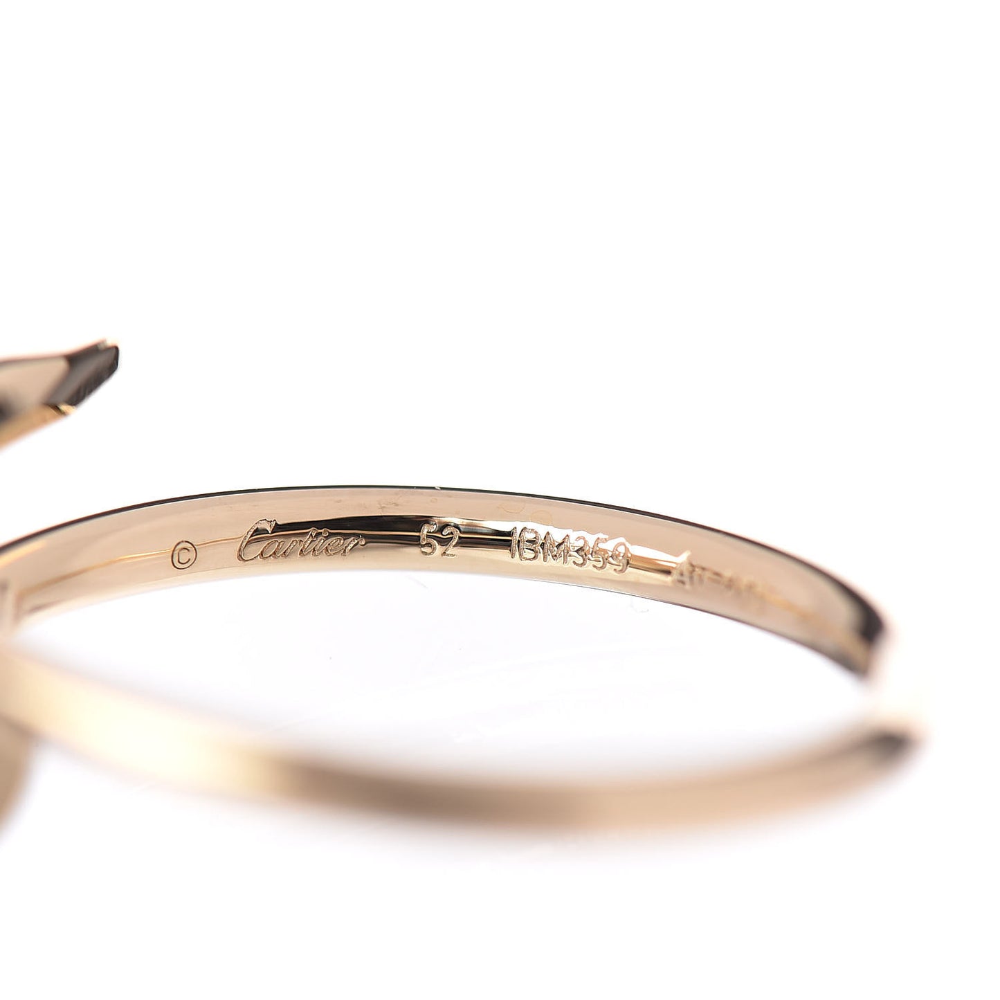 18K Yellow Gold Small Juste Un Clou Ring 52 6