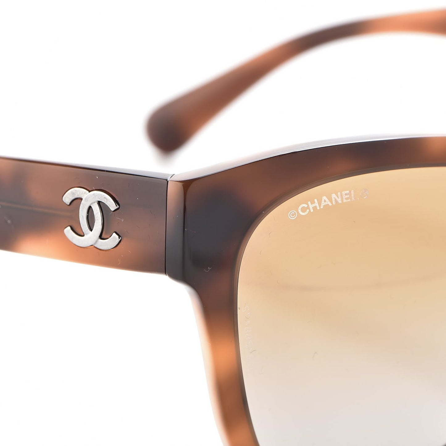 Acetate Mirrored Runway Square Sunglasses 5380 Dark Tortoise