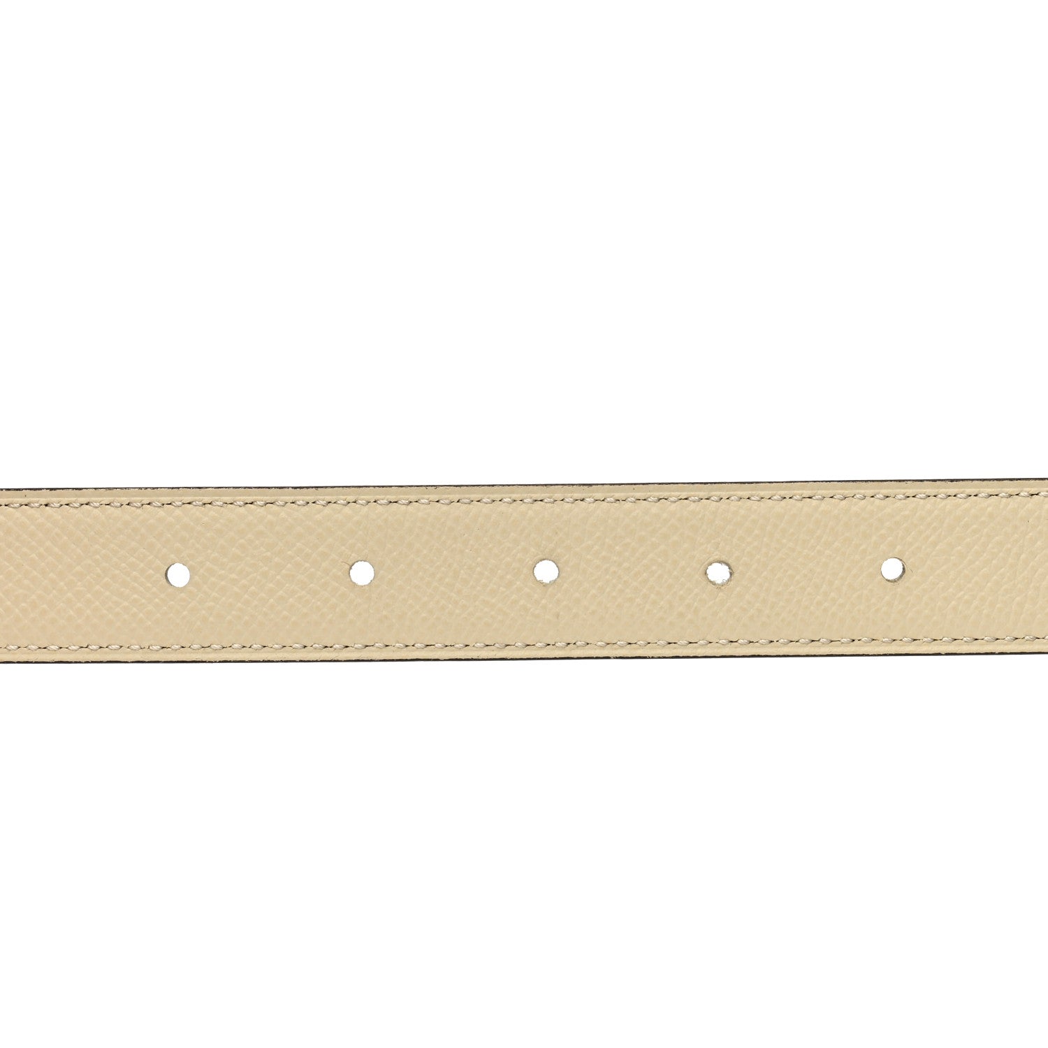 Hermes Swift Epsom 24mm Belt Strap 80 32 Nata Lime 4 of 5