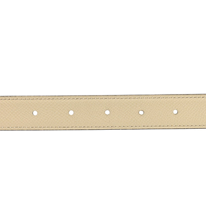 Hermes Swift Epsom 24mm Belt Strap 80 32 Nata Lime 4 of 5