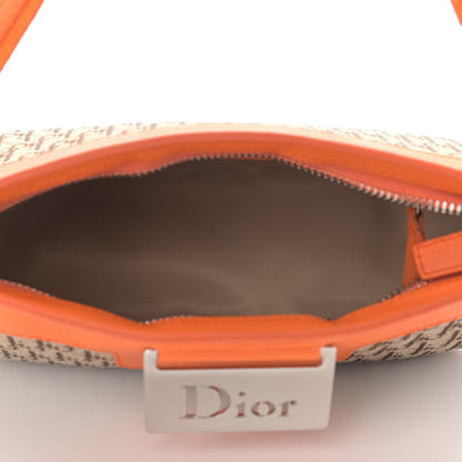 Christian Dior Monogram Shoulder Bag Orange Beige 5 of 11