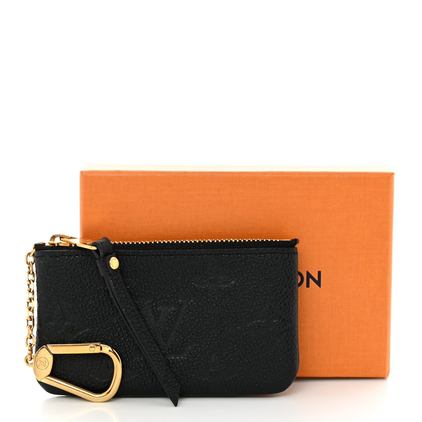 Empreinte Monogram Giant Key Pouch Black