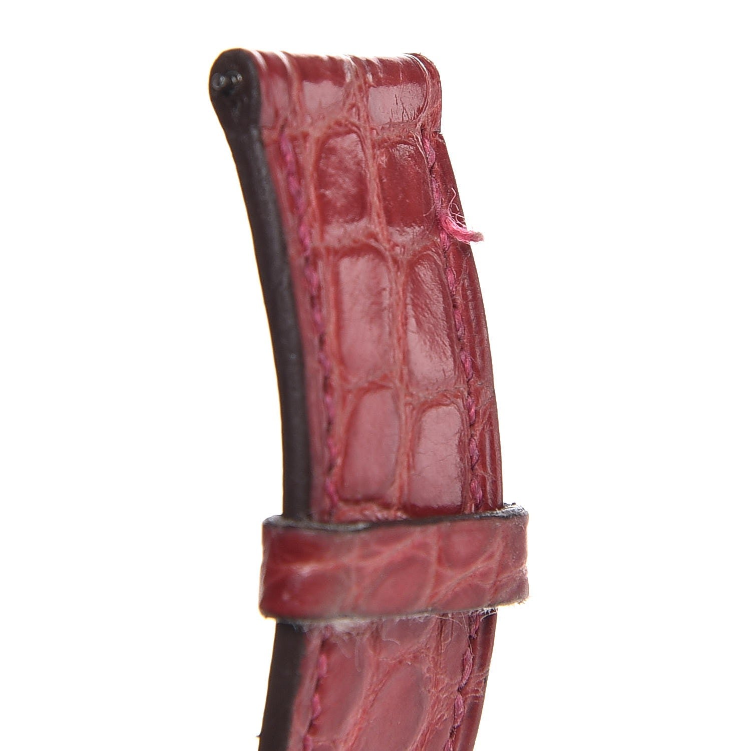 Hermes Alligator Watch Strap Pink 6 of 6