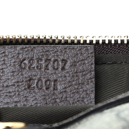 Gucci GG Supreme Monogram Web Ophidia Dome Key Pouch Beige New Acero 7 of 7