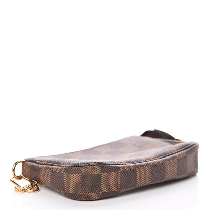 Louis Vuitton Damier Ebene Mini Pochette Accessories 4 of 10