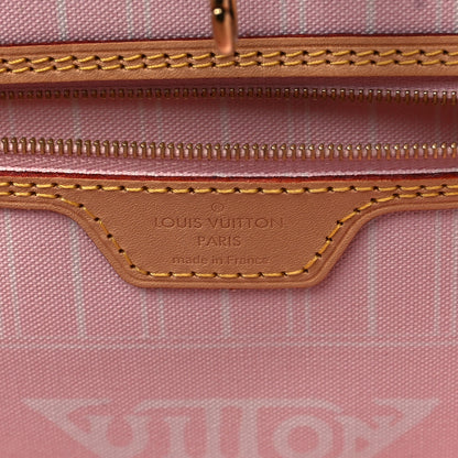 Louis Vuitton Monogram Giant By The Pool Neverfull MM Light Pink 7 of 10