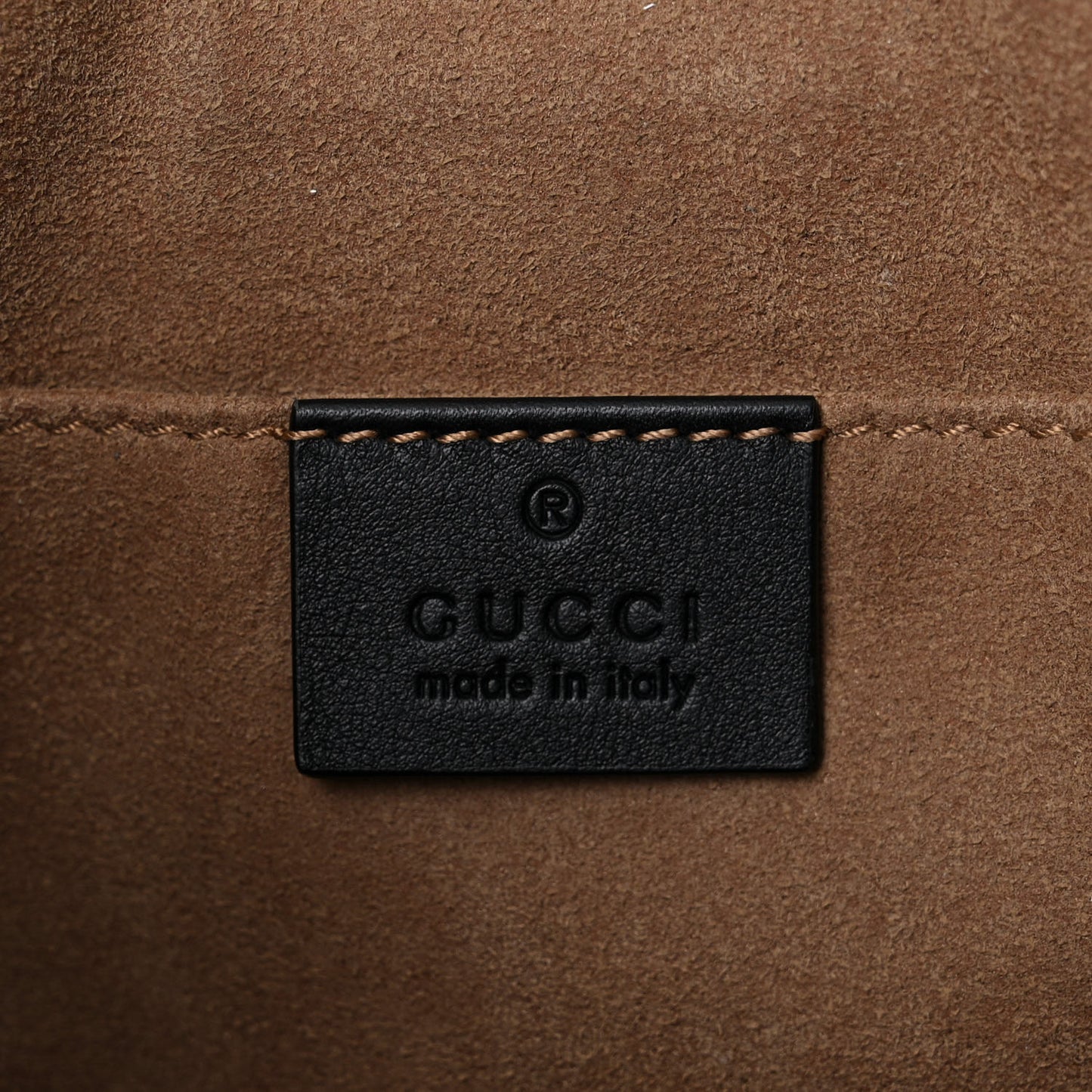 GG Supreme Monogram Small Padlock Tote Black