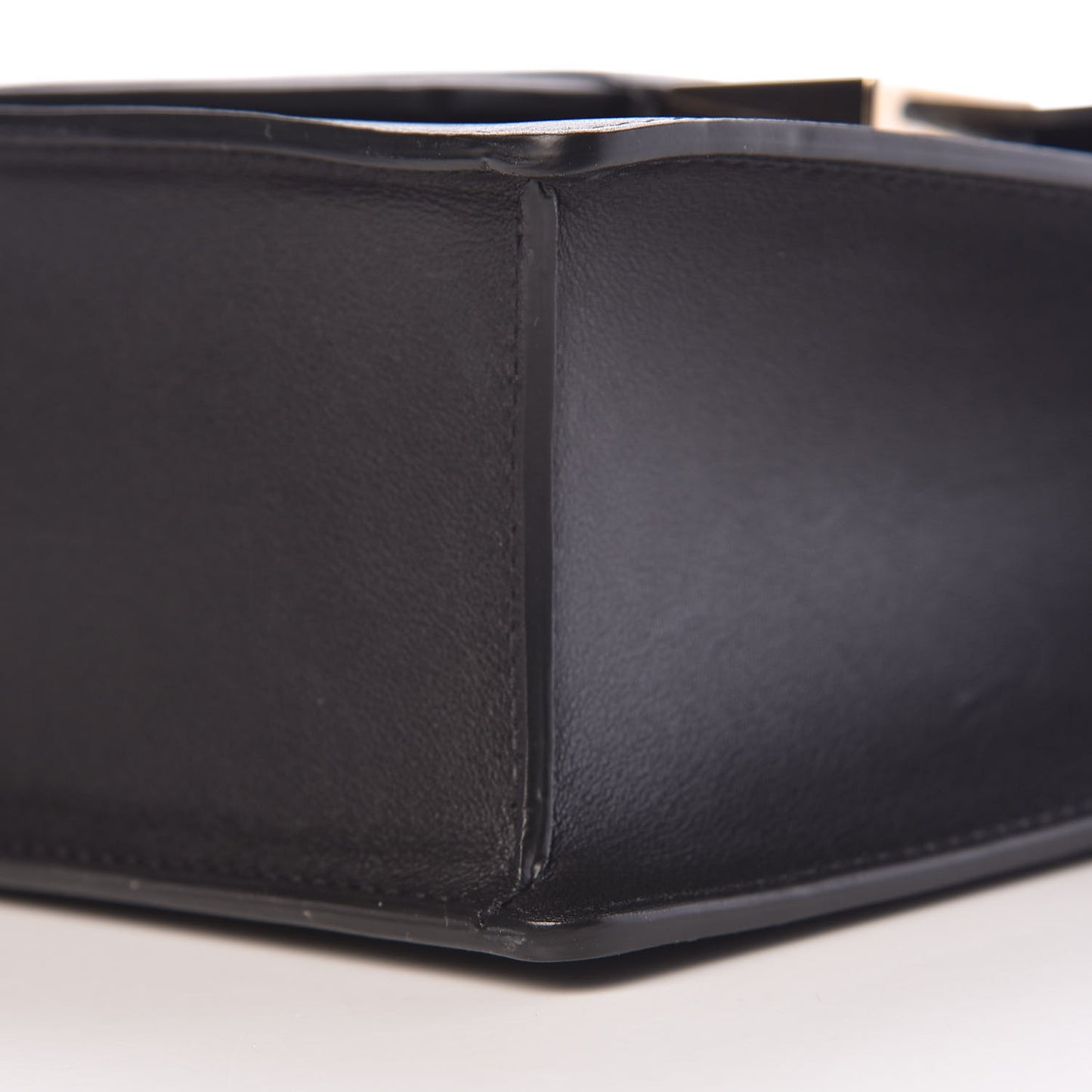 Calfskin PM Madame Chaine Bag Black