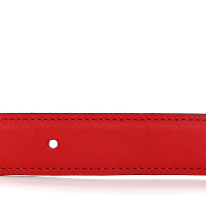 Hermes Epsom 24mm Belt Strap 85 34 Rose Azalee Rouge de Coeur 7 of 7