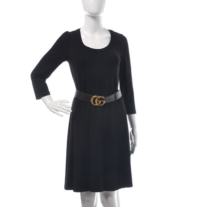 Gucci Calfskin Double G 40mm Belt 85 34 Dark Cocoa 2 of 7