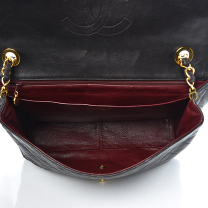 Chanel Lambskin Quilted XL Jumbo Single Flap Black 5 of 17