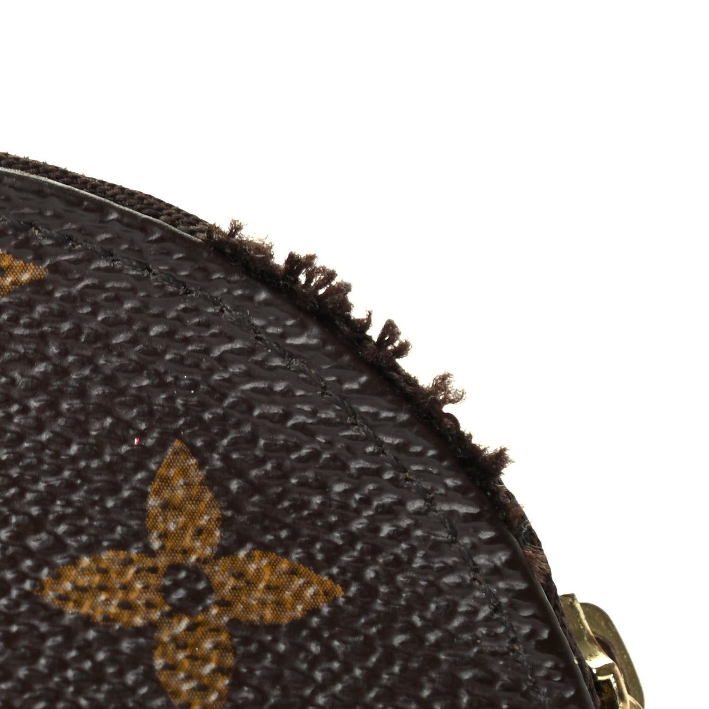 Monogram Round Coin Purse