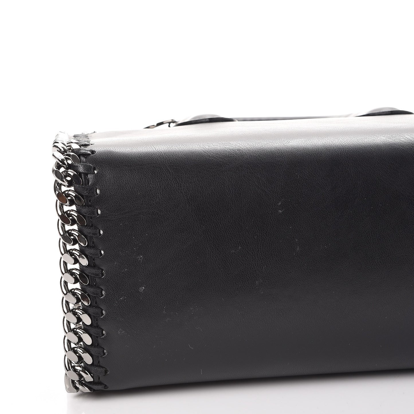 Eco Alter Nappa Mini Falabella Box Top Handle Bag Black