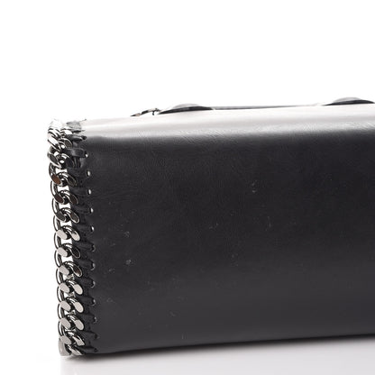 Stella McCartney Eco Alter Nappa Mini Falabella Box Top Handle Bag Black 6 of 9