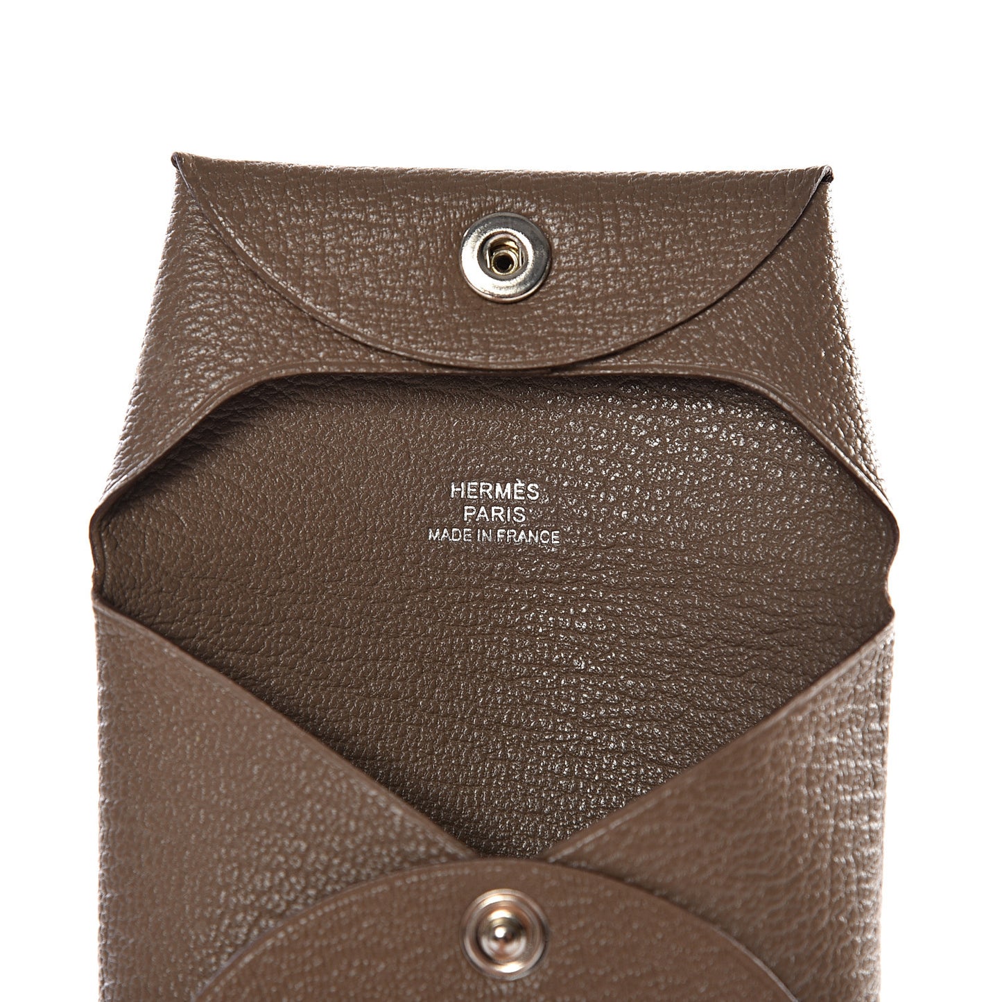 Chevre Mysore Bastia Coin Purse Etoupe