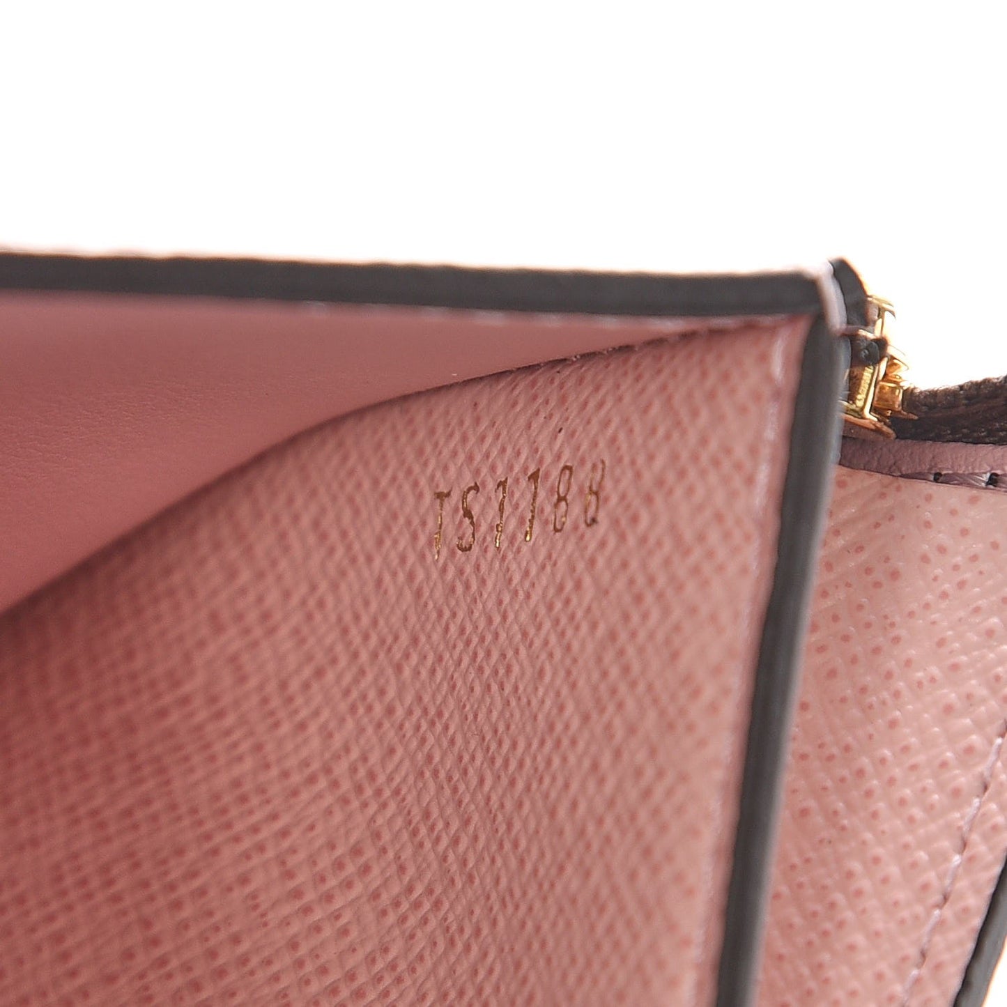 Monogram Zoe Wallet Rose Ballerine
