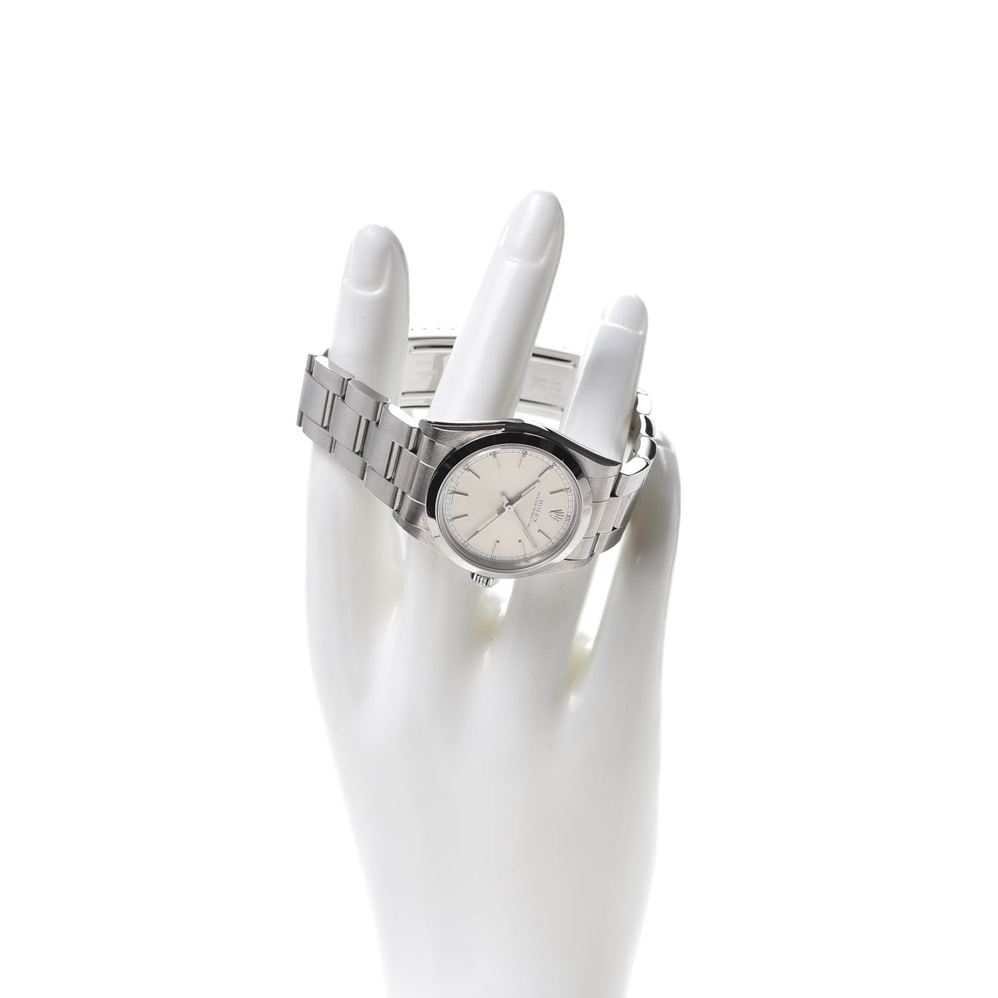 Stainless Steel 31mm Oyster Perpetual Watch Silver 77080