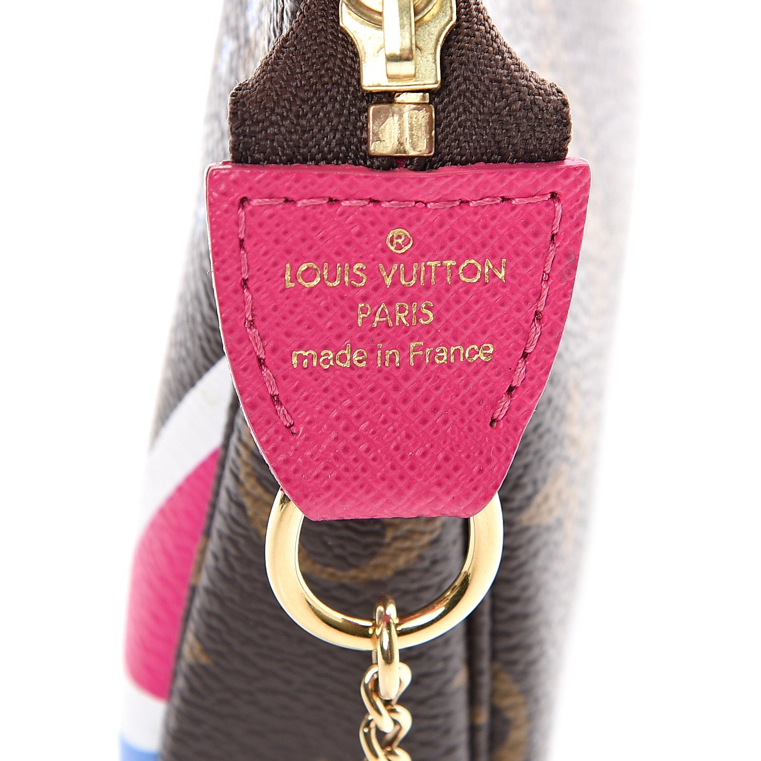 Louis Vuitton Monogram 2018 Christmas Animation Mini Bears Pochette Accessories 5 of 6