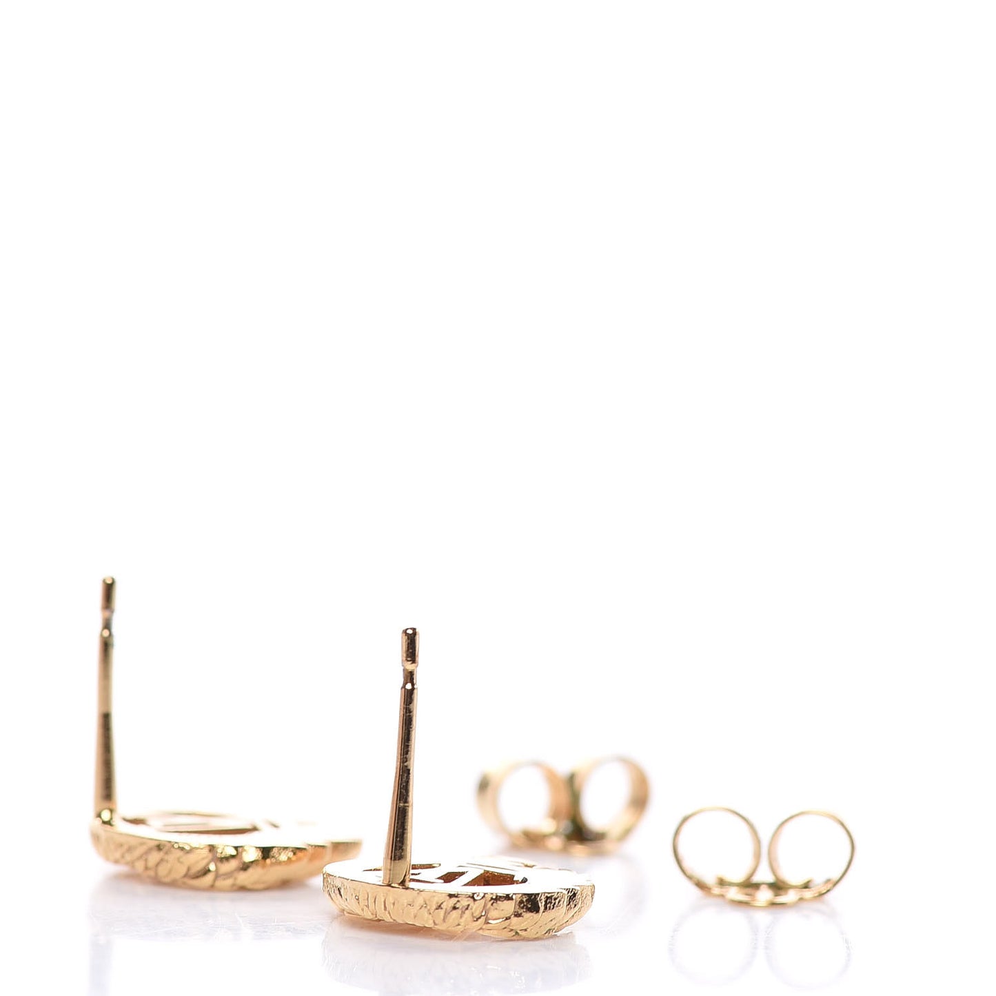 Angel Stud Earrings Gold