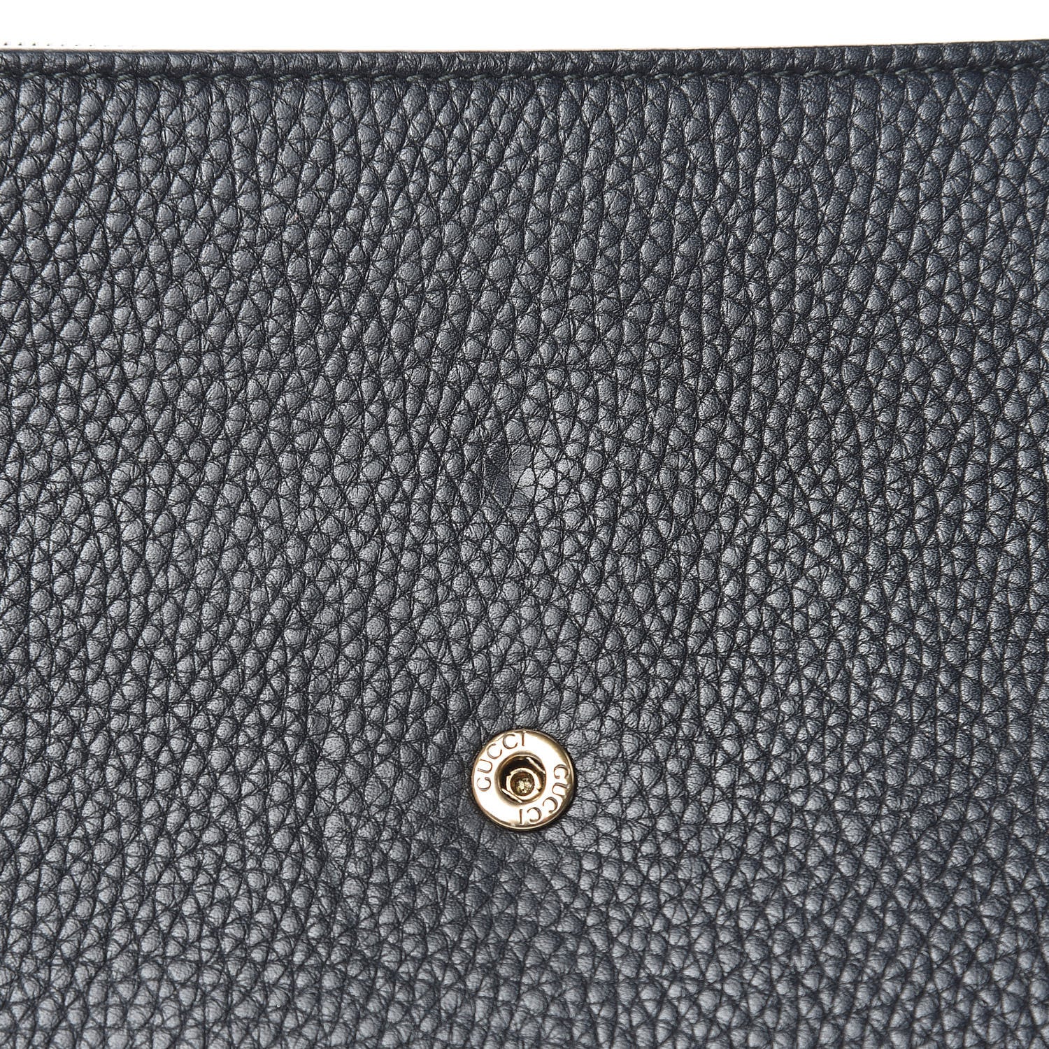 Gucci Calfskin GG Marmont Chain Wallet Black 13 of 16
