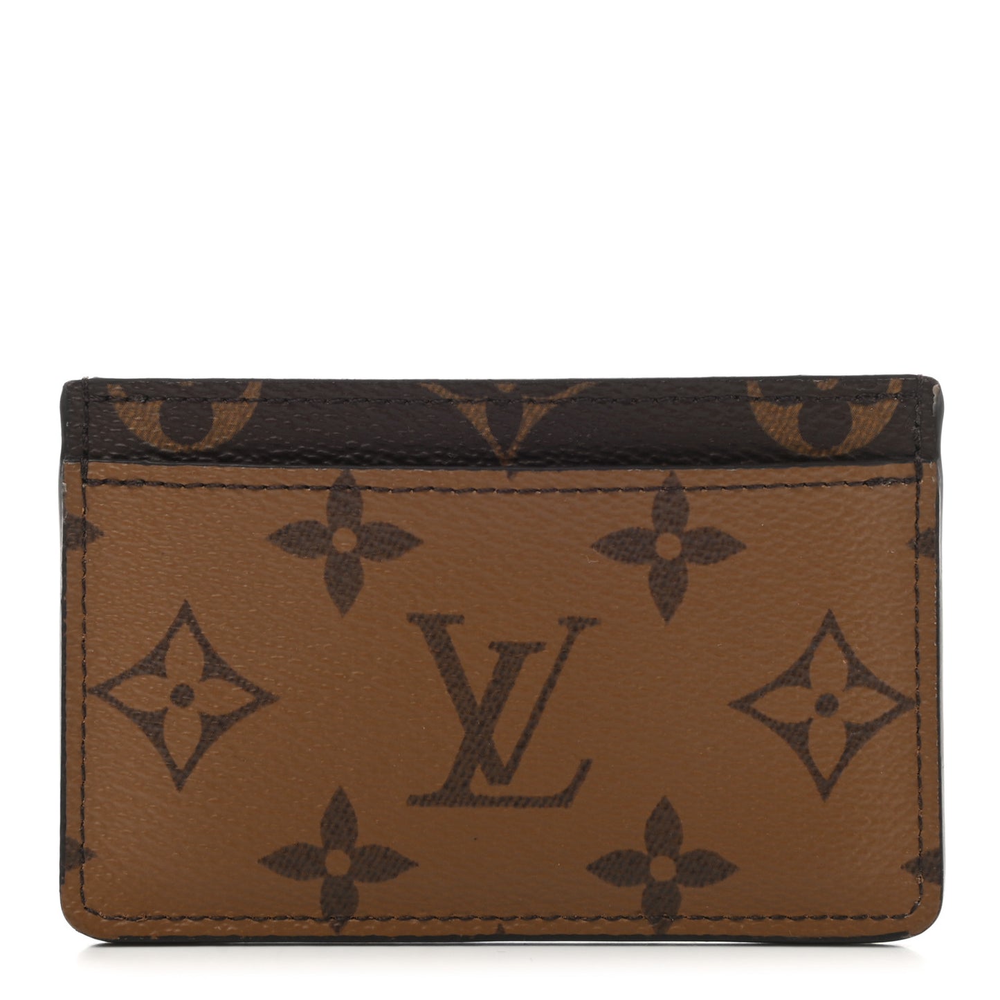 Reverse Monogram Card Holder